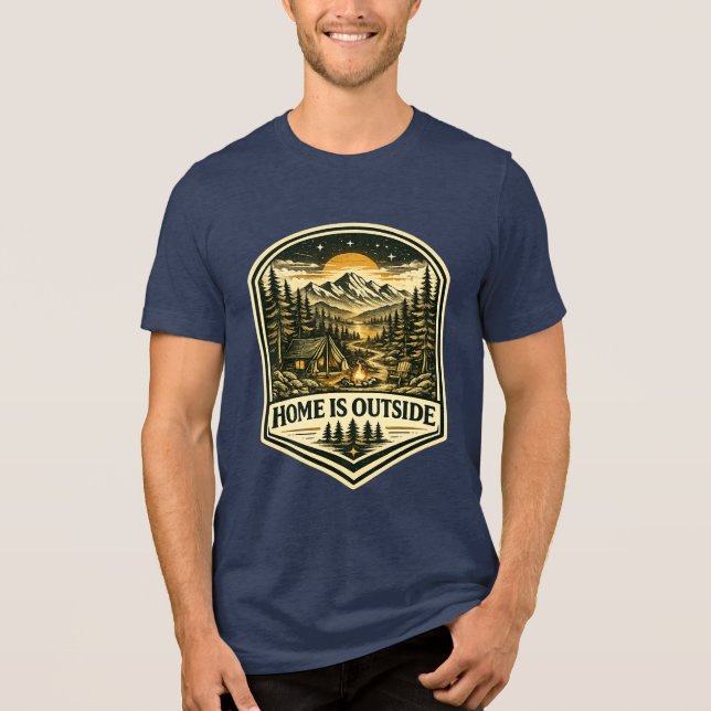 CAMISETA LAR É FORA (Frente)