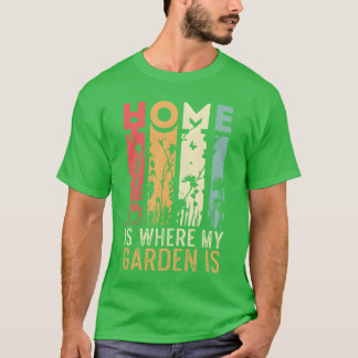 Camiseta Lar é Garden Dedicado Mãe Dotada