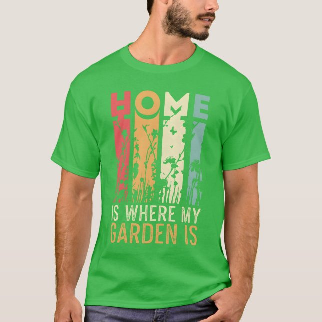 Camiseta Lar é Garden Dedicado Mãe Dotada (Frente)