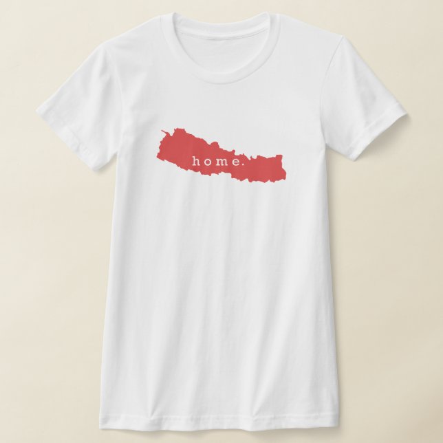 Camiseta Lar é Nepal (Postura )