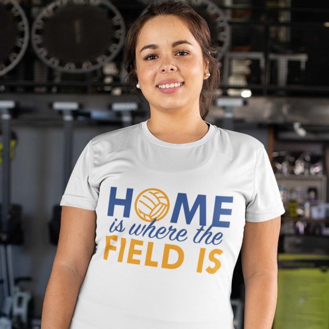 Camiseta Lar é Onde Está o Campo (Home Is Where The Field Is T-Shirt)