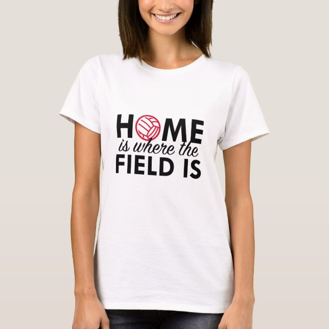 Camiseta Lar É Onde Está O Campo (Frente)