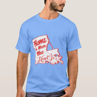 Camiseta Lar É Onde Está O Coração