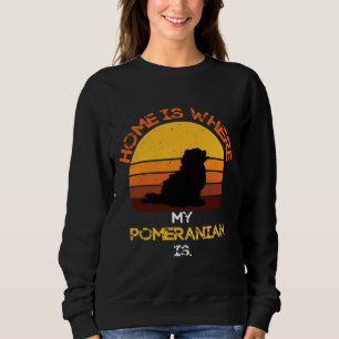 Camiseta Lar É Onde Minha Pomerânia É Engraçada Cotação De