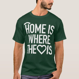 Camiseta Lar É Onde O Coração É De Tobe Fonseca