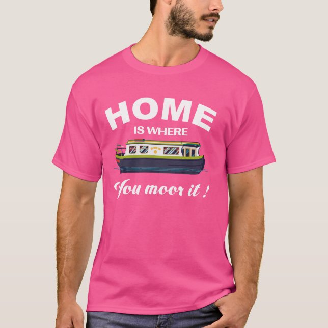 Camiseta Lar é onde você mama, é engraçado. (Frente)
