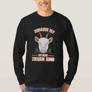 Camiseta Lar É Quem Meus Caprinos São Agricultores Fazenda