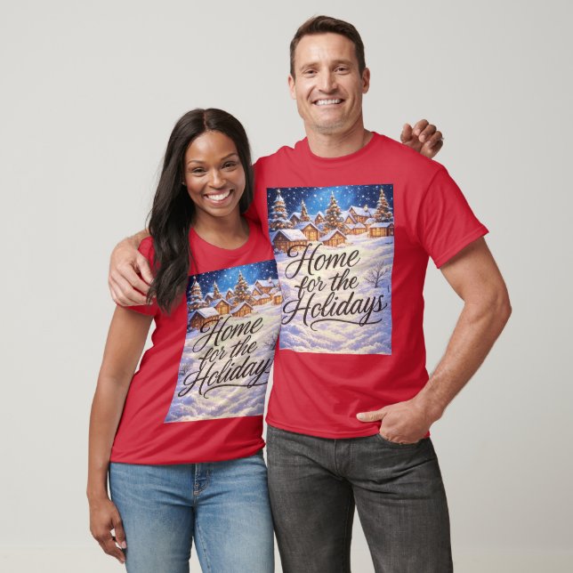 Camiseta 'Lar nas Festas' (Unissex)
