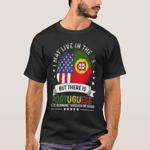 Camiseta Lar Português Americano no Patrimônio dos EUA Port