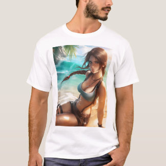 Camiseta Lara Croft Swimcase 7