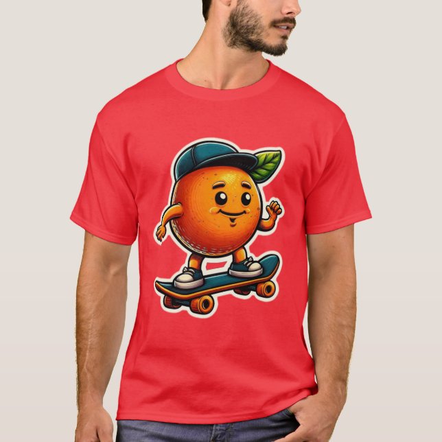 CAMISETA LARANJA 2 (Frente)