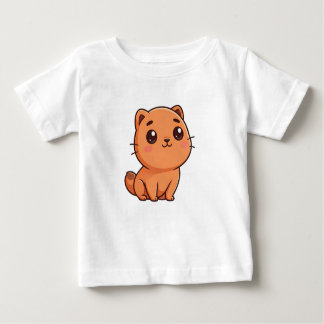 Camiseta Laranja Adorável