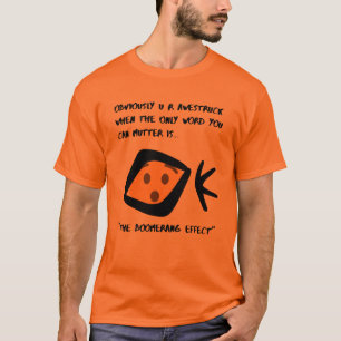 Camiseta Laranja "Awestrck" Boomerangado
