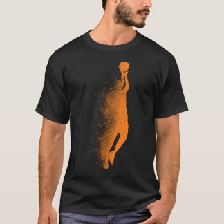 Camiseta Laranja-basquete