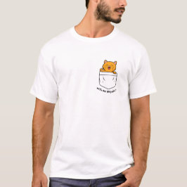 Camiseta Laranja Bonita Fazendo Alô