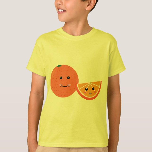 Camiseta Laranja-branca (Frente)