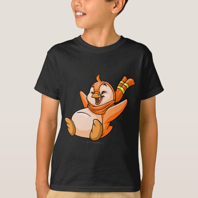 Camiseta Laranja de Bruce (Frente)