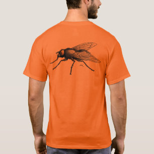 Camiseta laranja de Fly Buddy