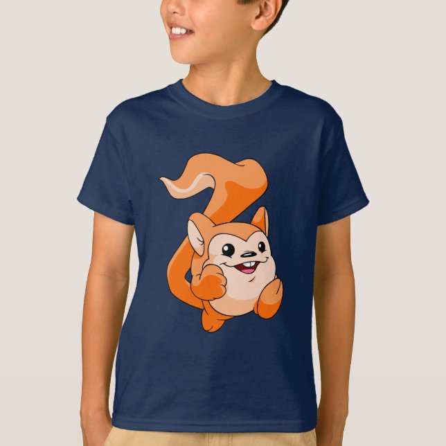 Camiseta Laranja de Meerca (Frente)