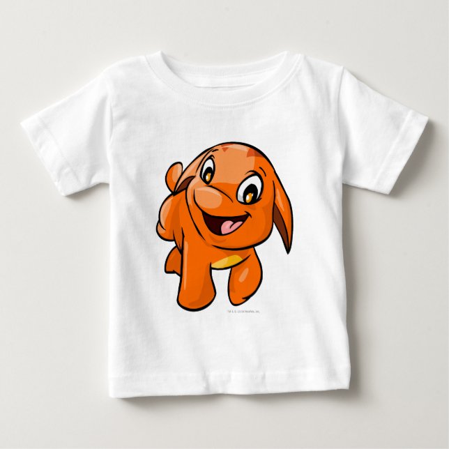 Camiseta Laranja de Poogle (Frente)