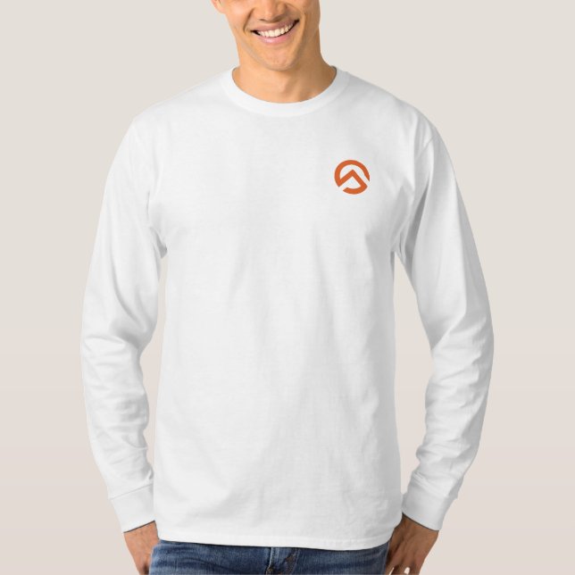 CAMISETA LARANJA DO SÍMBOLO DOS TS (Frente)