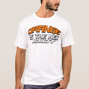Camiseta Laranja é o Novo Idiota
