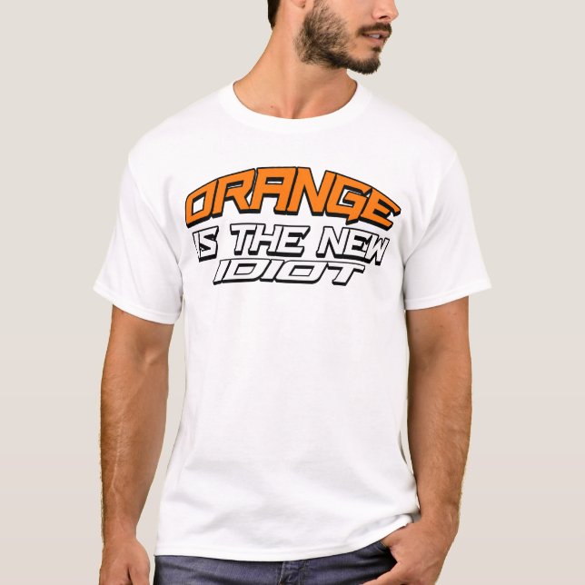 Camiseta Laranja é o Novo Idiota (Frente)
