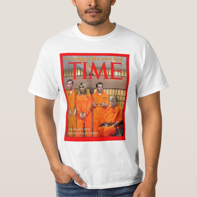 Camiseta Laranja é o novo Vermelho (Frente)