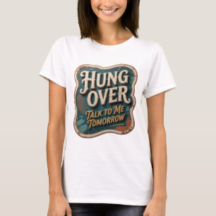 Camiseta Laranja Esmagadora FIQUEI DE FORA FALE COMIGO AMAN