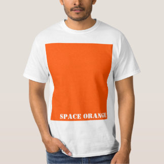 Camiseta Laranja espacial