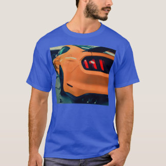 Camiseta Laranja Esportivo - Luzes das Caudas