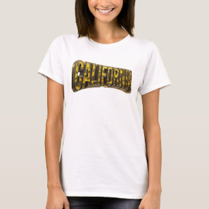 Camiseta Laranja Fresca Motivo Artístico CALIFÓRNIA