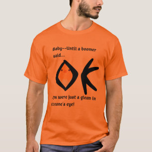 Camiseta Laranja 'Gleam in Eye' Boomeranged