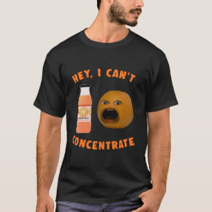 Camiseta Laranja Irritante Ei Não Consigo Me Concentrar