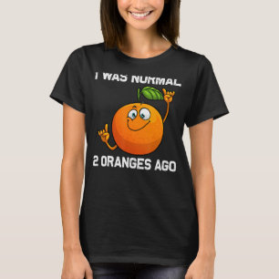 Camiseta Laranja legal Para Homens Frutas Tropicais Citrus