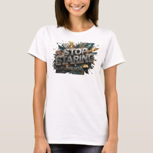 Camiseta Laranja Limpo PARE DE ENCARA BEBIDA OU MORRA