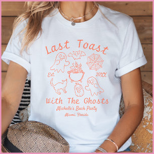 Camiseta Laranja Monocromático Última Torrada Festa de Bach