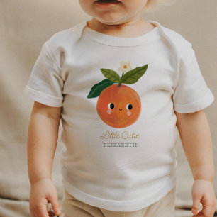 Camiseta Laranja Pequeno Cutie