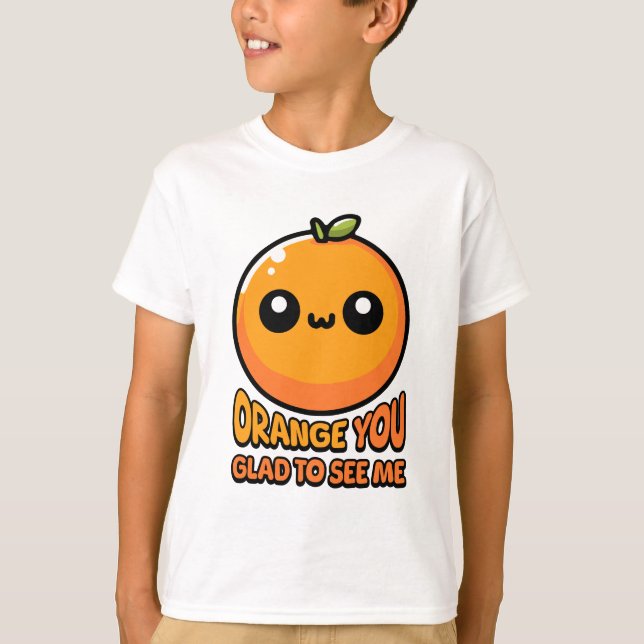Camiseta Laranja, Que Bom Te Ver! Torre Laranja Custa (Frente)