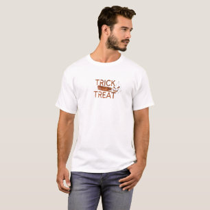 Camiseta Laranja Simples Traquinagem ou Ameaça