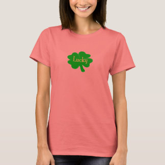 Camiseta Laranja sortudo Clover
