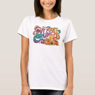 Camiseta Laranja Statement MAS PRIMEIRO BRUNCH