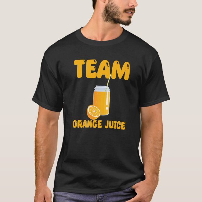 Camiseta Laranjas de Roupa de Sumo Laranja (Frente)