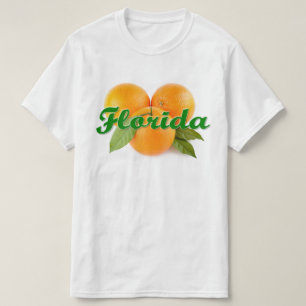 Camiseta Laranjas masculinas da Flórida