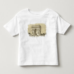 Camiseta L'Arc de Triomphe, Paris, gravada por Auguste Bry