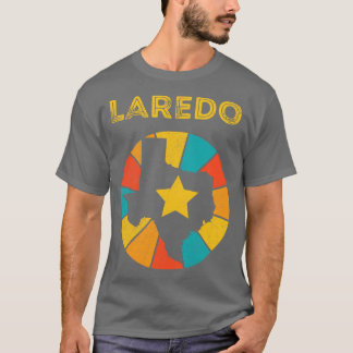 Camiseta Laredo Texas Vintage angustiou Souvenir 1