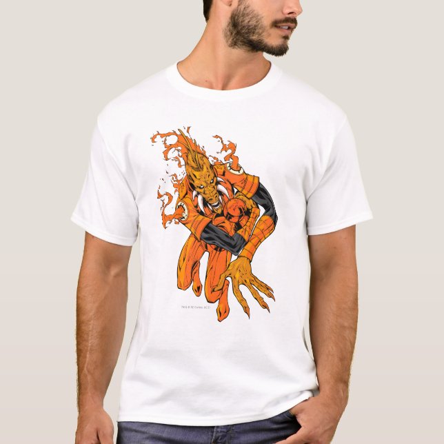 Camiseta Larfleeze - Agente Laranja 7 (Frente)
