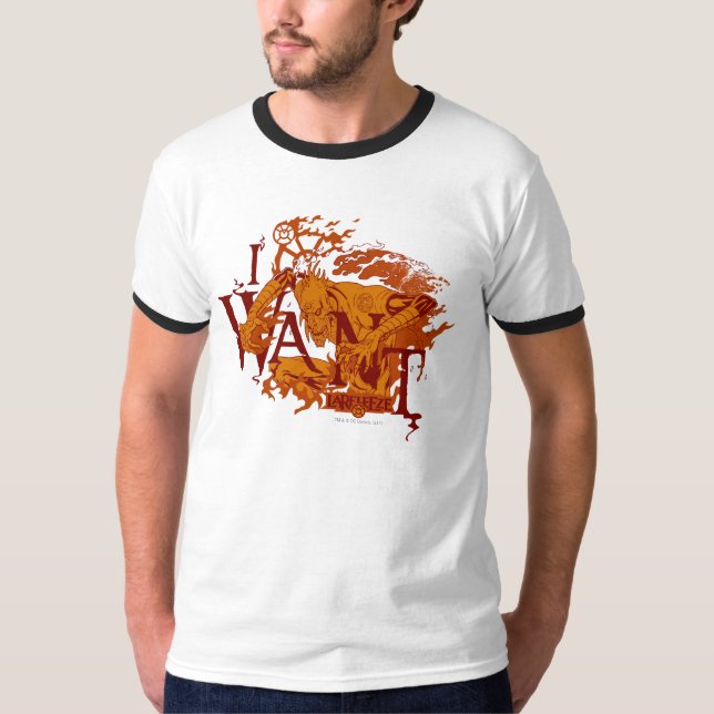 Camiseta Larfleeze - Agente Orange 12 (Frente)