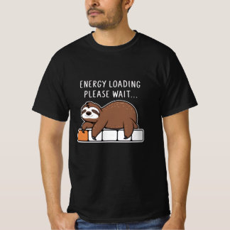 Camiseta Larga Energética para Prosrastinadores
