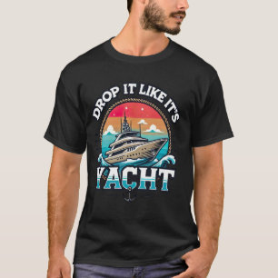 Camiseta Larga-O Como Se Fosse O Iate Engraçado A Navegar N